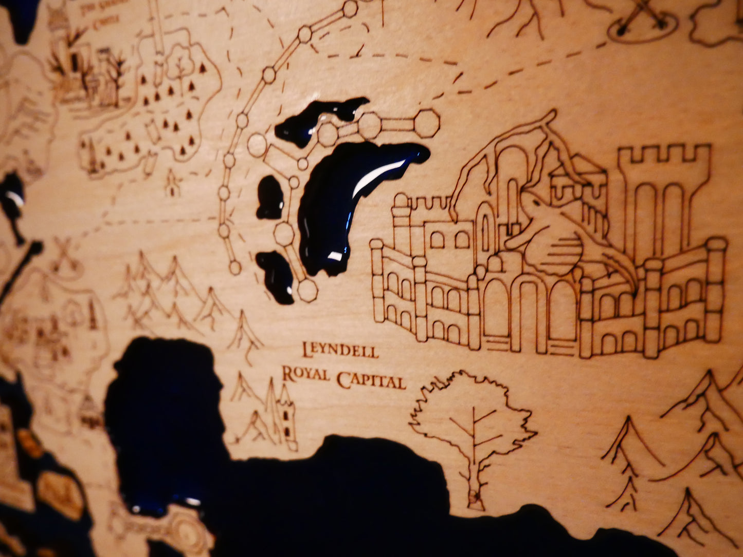 Epoxy Map from Elden Ring (The Lands Between)