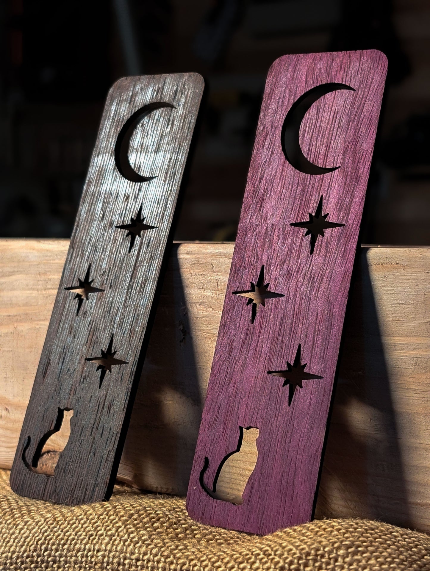 Cat and Moon Bookmark