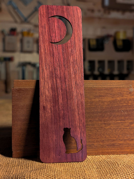 Cat and Moon Bookmark
