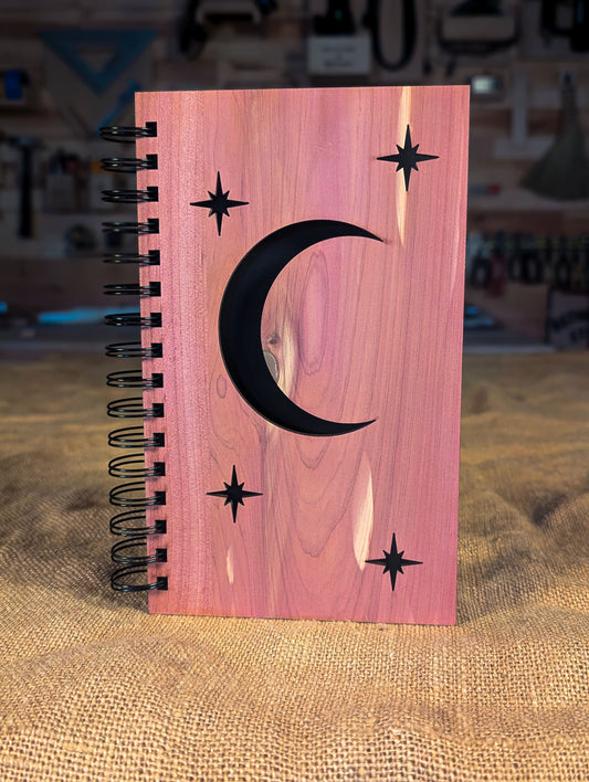 Moon and Stars Notebook