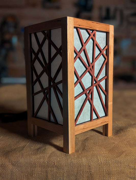Shattered Glass Lamp