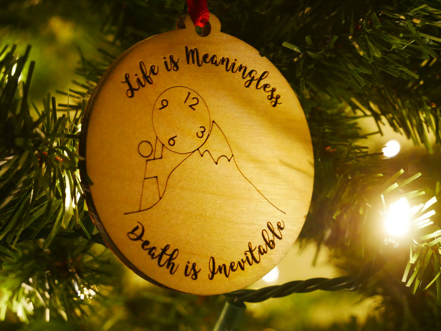 Life's Meaningless Holiday Ornament