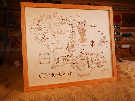 B Stock Middle Earth Maps