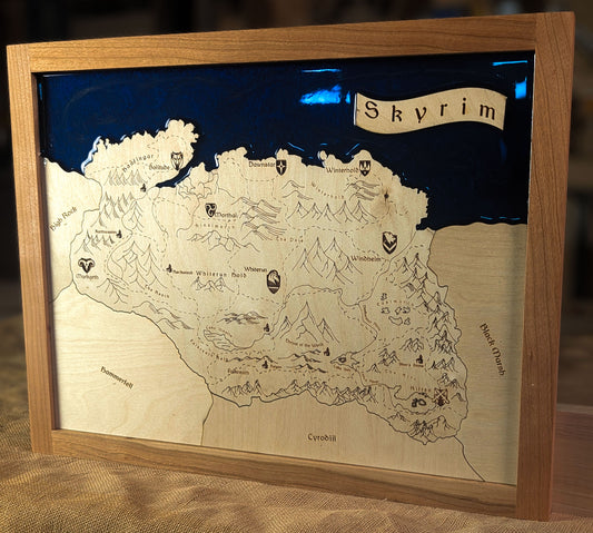 Skyrim Map Epoxy