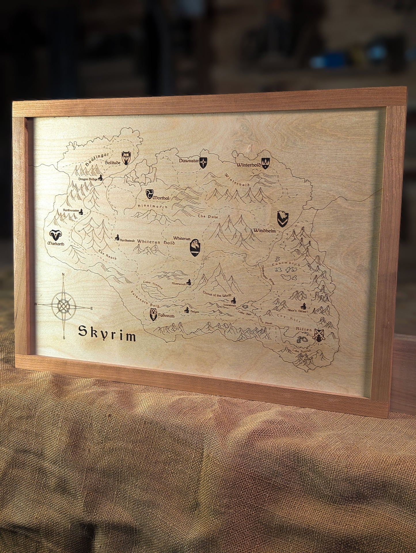 Skyrim Map
