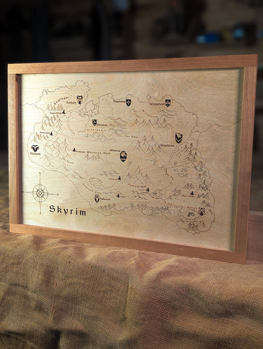 Skyrim Map