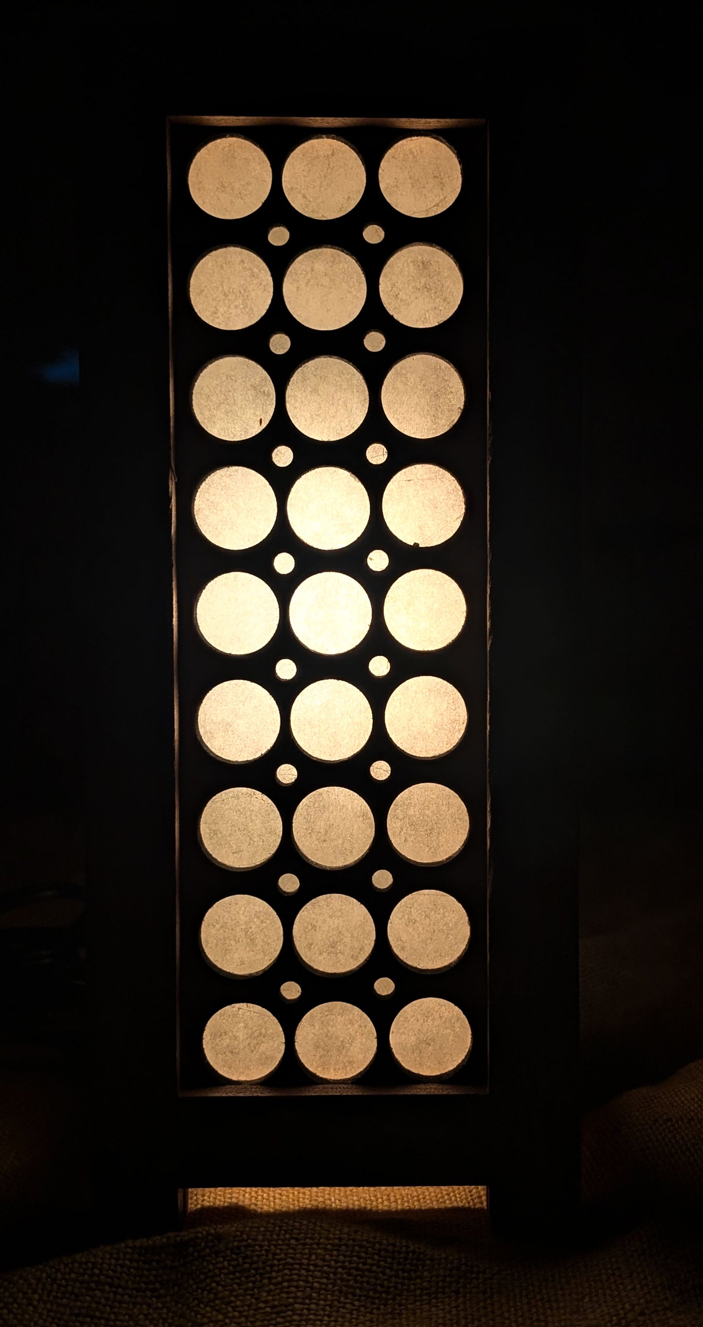 Skinny Circle Lamp
