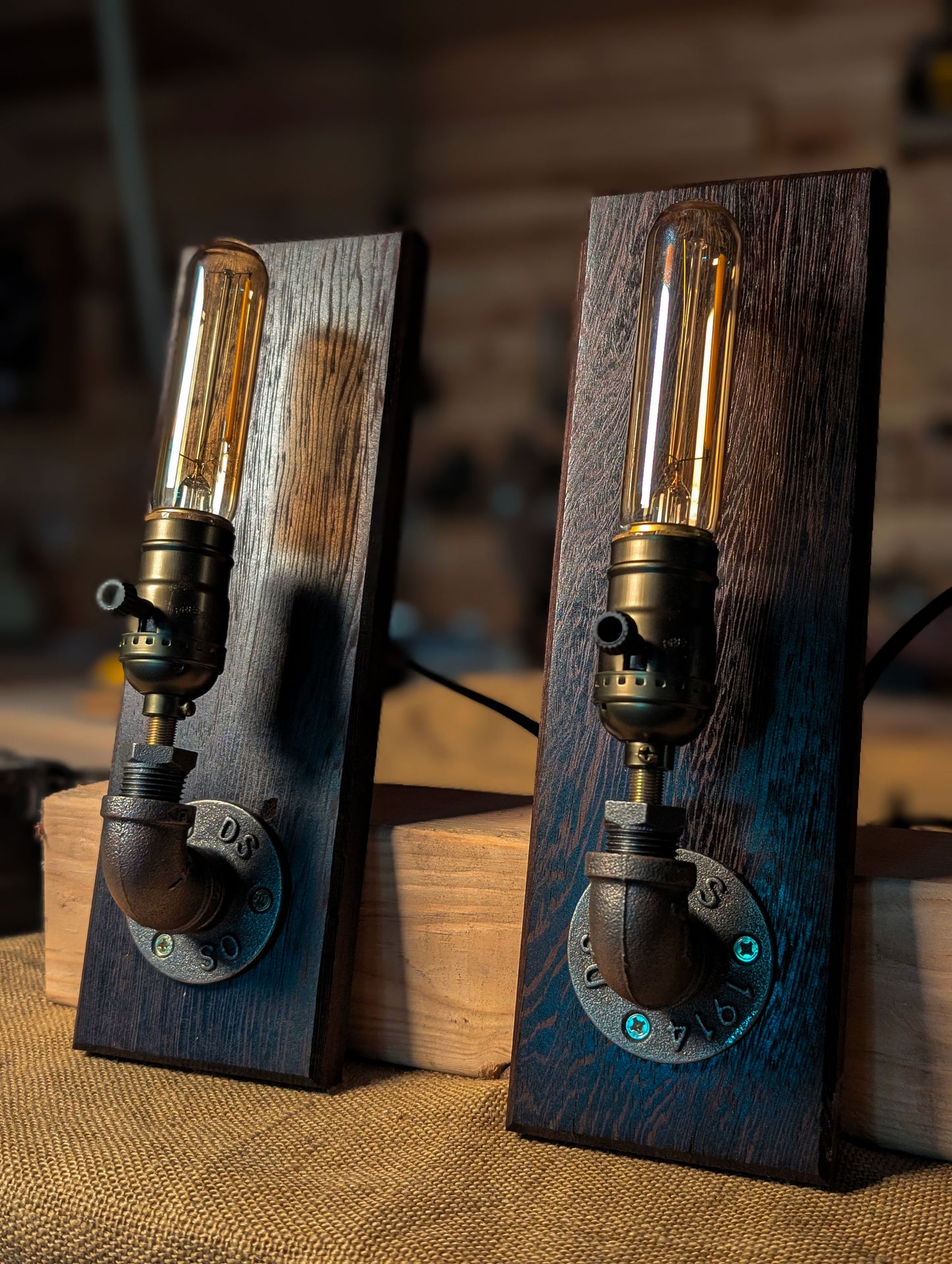 Wenge Wall Sconce