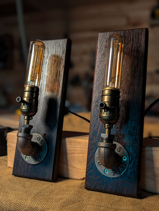Wenge Wall Sconce